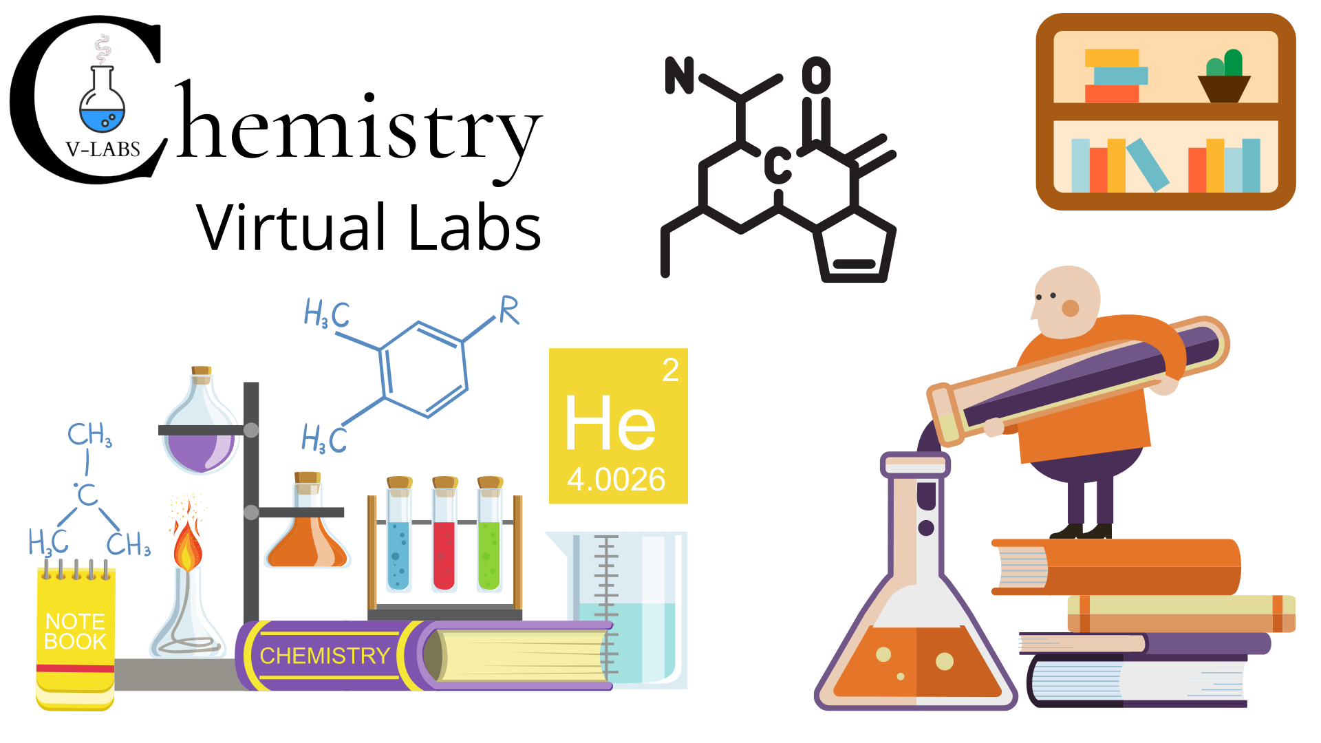 Chemistry background image